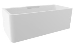 CASCATA R MONOLITH obdélníková vana 180x80x60cm, kaskáda nerez (73836MR.100) (5)