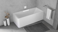 CASCATA R MONOLITH obdélníková vana 180x80x60cm, kaskáda bílá (73836MR.101) (5)