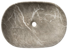 CALEO keramické umyvadlo na desku, 60x42cm, breccia mramor (CA590BM) (7)