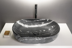 CALEO keramické umyvadlo na desku, 60x42cm, carnico mramor (CA590CM) (6)