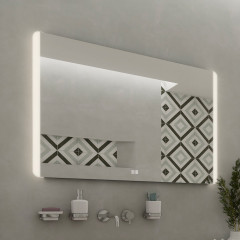 LED zrcadlo 800x700 se dvěma dotykovými senzory (ZP 17003VX)
