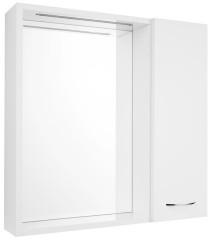 ZOJA/KERAMIA FRESH STRIP galerka s LED osvětlením, 60x60x14cm, pravá, bílá (45022S) (6)