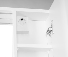 ZOJA/KERAMIA FRESH STRIP galerka s LED osvětlením, 70x60x14cm, bílá (45025S) (3)
