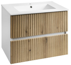 PANEDA STRIP umyvadlová skříňka 69,5x55x45,2cm, dub emporio (PN370)