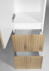 PANEDA STRIP skříňka vysoká 35x165x31cm, levá/pravá, dub emporio (PN265) (3)