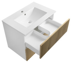 PANEDA STRIP umyvadlová skříňka 69,5x55x45,2cm, dub emporio (PN370) (3)