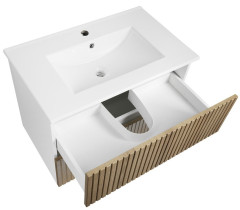PANEDA STRIP umyvadlová skříňka 74,5x55x45,2cm, dub emporio (PN375) (4)