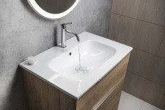 CIRASA umyvadlová skříňka 59,2x75x46cm, 3x zásuvka, dub Alabama (CR631-2222) (10)