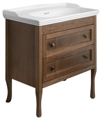 RETRO umyvadlová skříňka 83,5x80x43cm, buk (1630)