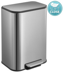 Odpadkový koš 5l, Soft Close, nerez mat (DR101)
