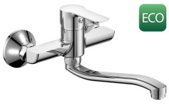 BARON ECO 3,8 l/min, nástěnná baterie, chrom (612.015.11)