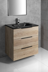 CIRASA umyvadlová skříňka 79,8x75x46cm, 3x zásuvka