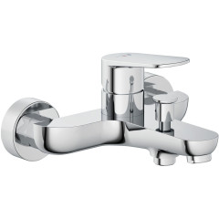 KLUDI X1 vanová a sprchová jednopáková baterie, rozteč 150mm, chrom (326910575) (1)