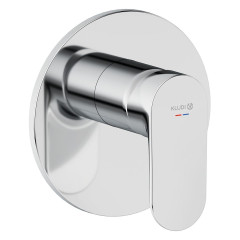 KLUDI X1 podomítková jednopáková sprchová baterie, vrchní část, chrom (327550575) (1)