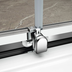 EASY půlkruhová sprchová zástěna 900x900mm, čiré sklo (EL4615) (6)