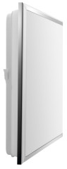 SILVER stropní LED svítidlo 28x28cm, 10W, 230V, 3000K/4000K/6500K, IP44, chrom (AU478) (3)