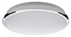 SILVER stropní LED svítidlo, Ø 29cm, 10W, 230V, 3000K/4000K/6500K, IP44, chrom (AU480) (3)