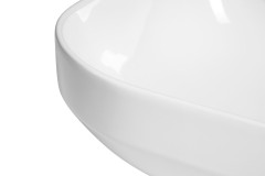 EVORA keramické umyvadlo na desku 50,5x37cm, bílá (AR429) (4)