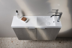 2 x LATUS X umyvadlová skříňka 39,4x50x22cm