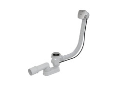 Vanová odpadová a přepadová souprava se sifonem ALCA 80, chrom ( VYPSA80 )