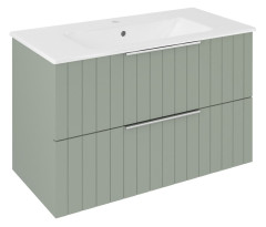 CIRASA umyvadlová skříňka 78x54x39cm, verde strip (CR792-4444S)