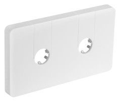 Q-START krycí rozeta pro středové připojení, bílá (QS515W)