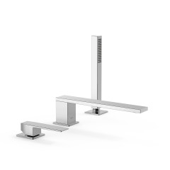 TRES SLIM Exclusive vanová baterie jednopáková stojánková 3-otvorová, chrom ( 20216101 )