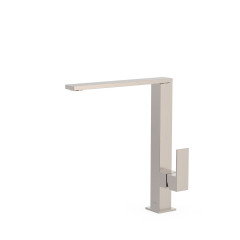 TRES CUADRO dřezová jednopáková baterie, kartáčovaná ocel ( 50648603 )