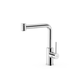 TRES MAX dřezová jednopáková baterie s vyjímatelnou sprškou, chrom (162438)