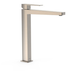 TRES SLIM Exclusive umyvadlová baterie s perlátorem, vysoká, kartáčovaná ocel (20210305AC)