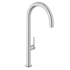 KLUDI AUREA dřezová jednopáková stojánková baterie, chrom (558030575) (1)