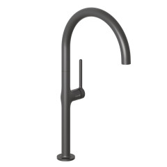 KLUDI REEF dřezová jednopáková stojánková baterie, černá matná (508036675)