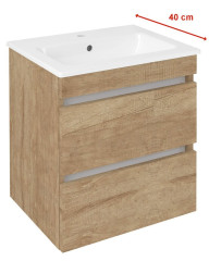 EZARA umyvadlová skříňka 48x54x39cm, dub alabama (EZ492-2222)