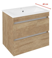 EZARA umyvadlová skříňka 58x54x39cm, dub alabama (EZ592-2222)