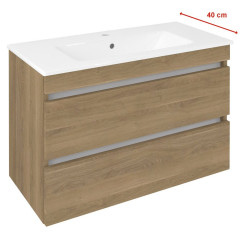 EZARA umyvadlová skříňka 78x54x39cm, dub cuneo (EZ792-2525)