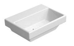 NORM keramické umývátko, 35x26cm, bez otvoru, bílá ExtraGlaze (8650011)