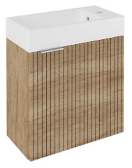 LATUS IV umyvadlová skříňka 49,5x50x25cm, dub alabama strip (LT410-2322)