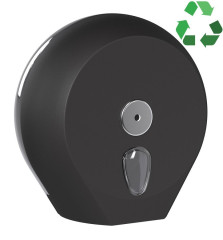 ECOLORED zásobník na toaletní papír max. Ø 23cm, ABS, Soft Touch, černá mat (A75610VB)