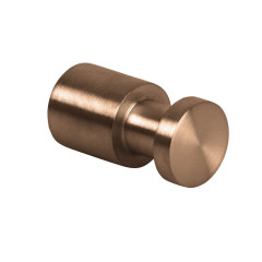 X-ROUND COPPER háček 30mm, měď mat (XR212PG)