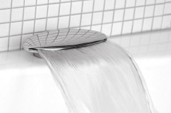 Výtoková hubice na okraj vany, 170mm, chrom ( 48B100 ) (3)