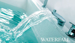 Výtoková hubice na okraj vany, 170mm, chrom ( 48B100 ) (4)