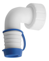 Kolínko podomítkového sifonu, pro pračku, bílá (168.120.0)