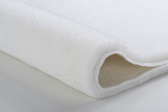 RELAX koupelnová předložka obdélník  85x150 cm  polární bílá (5405115453)