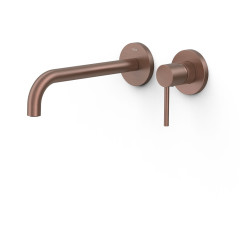 TRES STUDY podomítková umyvadlová baterie nástěnná, ramínko 237 mm, vrchní díl, Volcanic (26230022VO)