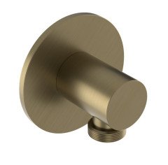 Vývod sprchy, kulatý, zlato mat (SG202G)