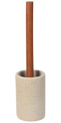 CRAFT WC štětka na postavení, acacia/béžová (8568)