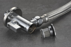 Rohový kulový ventil 1/2"x3/8", s filtrem, pár, chrom ( 5312 ) (4)