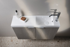 LATUS X umyvadlová skříňka s umyvadlem 80x54,5x22cm, bílá (LT110-SET01) (3)