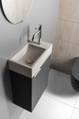 LATUS X umyvadlová skříňka 39,4x50x22cm, antracit matný (LT110-3434) (6)