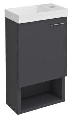 LATUS XI umyvadlová skříňka 30x53x16,5cm, antracit matný (LT711-3434)